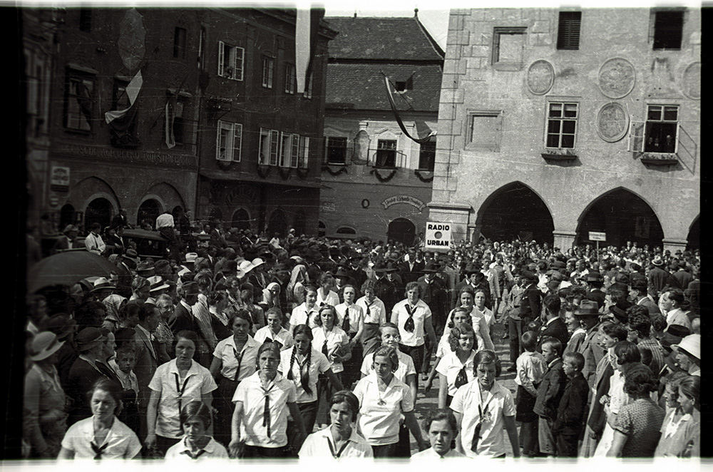 Main square, 1950s